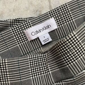 Calvin Klein Plaid Pants